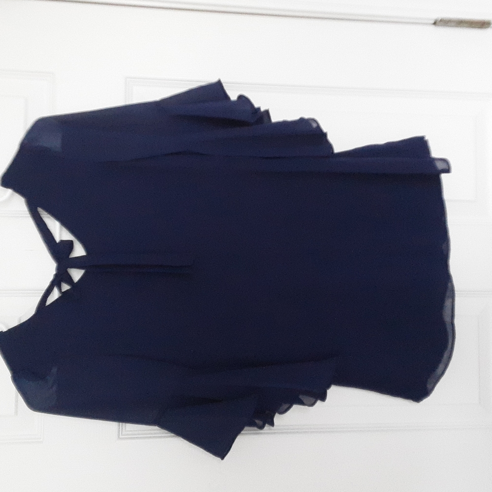 Box Navy dress for girls